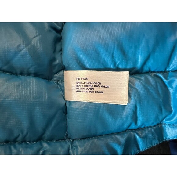 Gap Women's Down Puffer Vest Size S Dark Navy Lightweight Zip & Snap Jacket - Picture 8 of 10